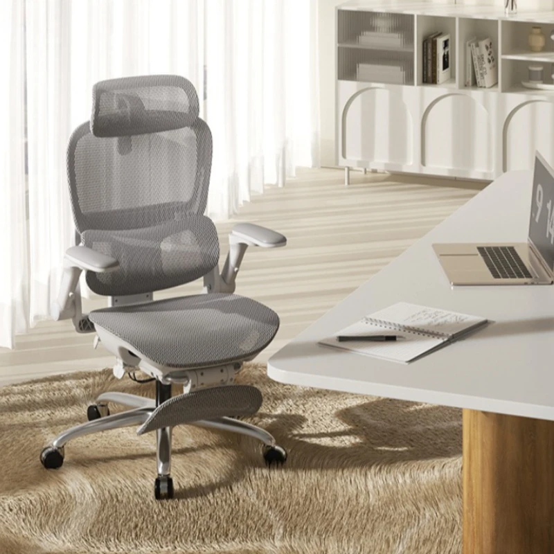 Pc Gaming Chair - Ergonomic Office Chair Computer Footrest Design