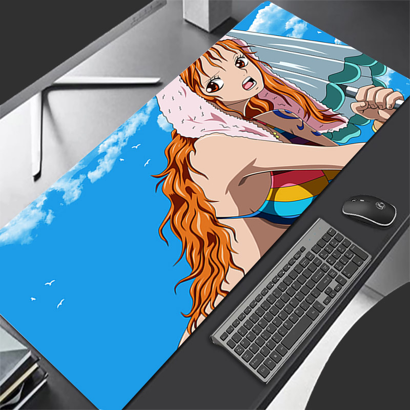 Pc Gaming Used - Mouse Pad One Piece Durable Anime