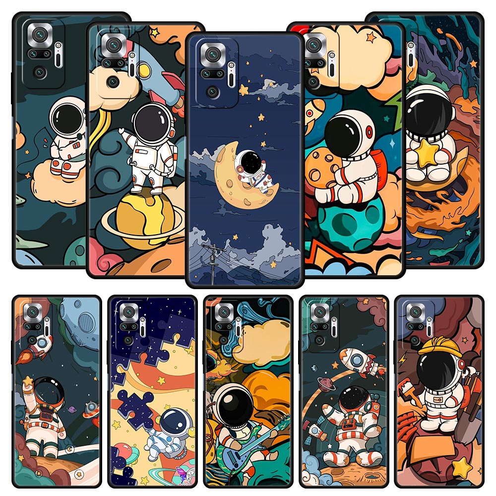 Pc Gaming Xiaomi - Space Astronaut Cartoon Case For Xiaomi