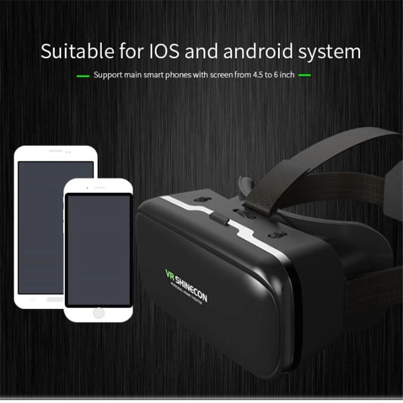 Shinecon VR Glasses 3D Virtual - Vr Headset Pc ulasan dan harga