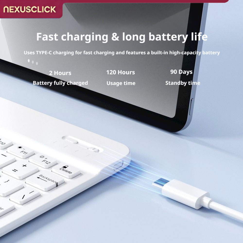 NexusClick Bluetooth Keyboard  - Pc Gaming Xiaomi ulasan dan harga