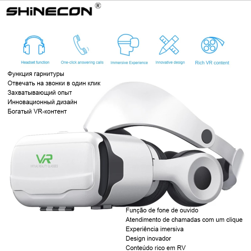 VR Glasses Virtual Reality 3D  - Vr Headset Pc ulasan dan harga