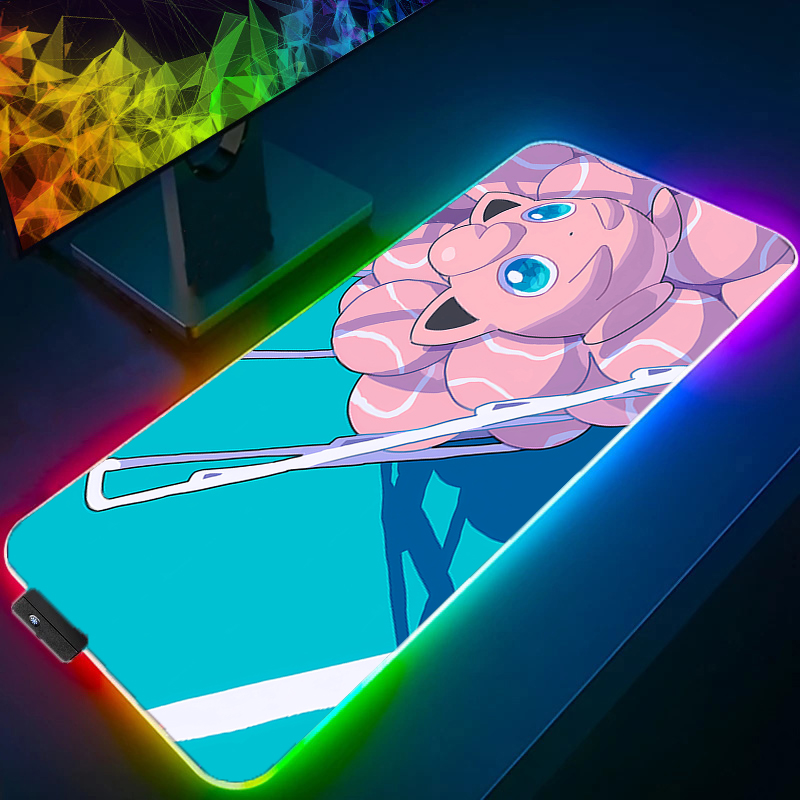 RGB Large Mouse Pad Office Des - Rgb Keyboard Wrist Rest ulasan dan harga