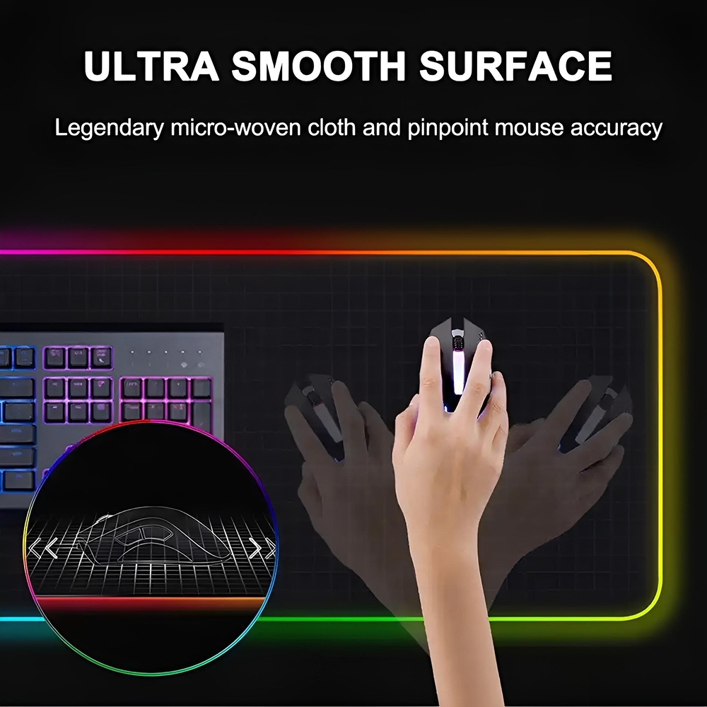 CORSAIR Comtuper Mouse Pad RGB - Rgb Keyboard Wrist Rest ulasan dan harga