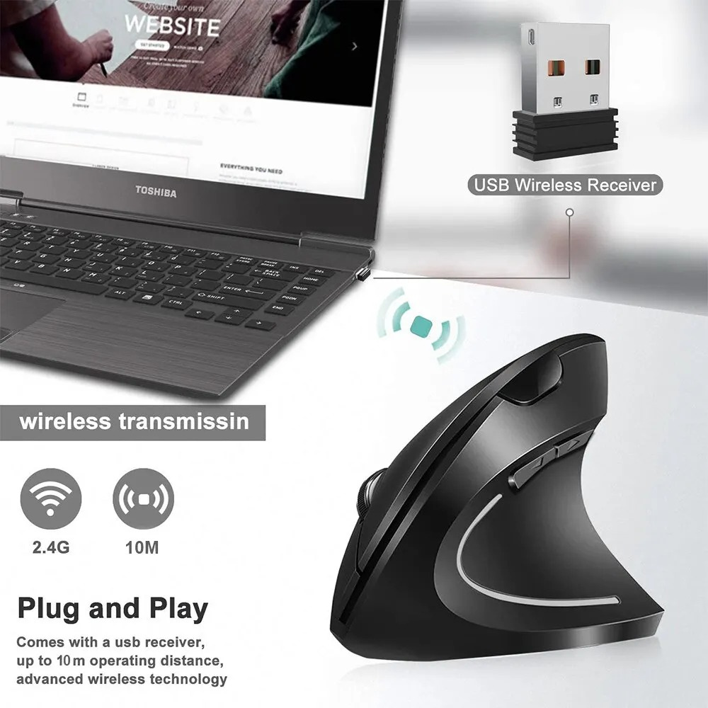 Ergonomic Wireless Dry Battery - Pc Gaming Xiaomi ulasan dan harga
