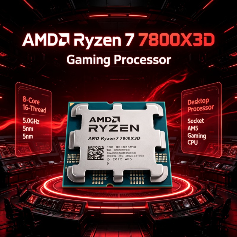 AMD R7 7800X3D Ryzen 7 AM5 CPU - Amd Cpu Ryzen 7 ulasan dan harga