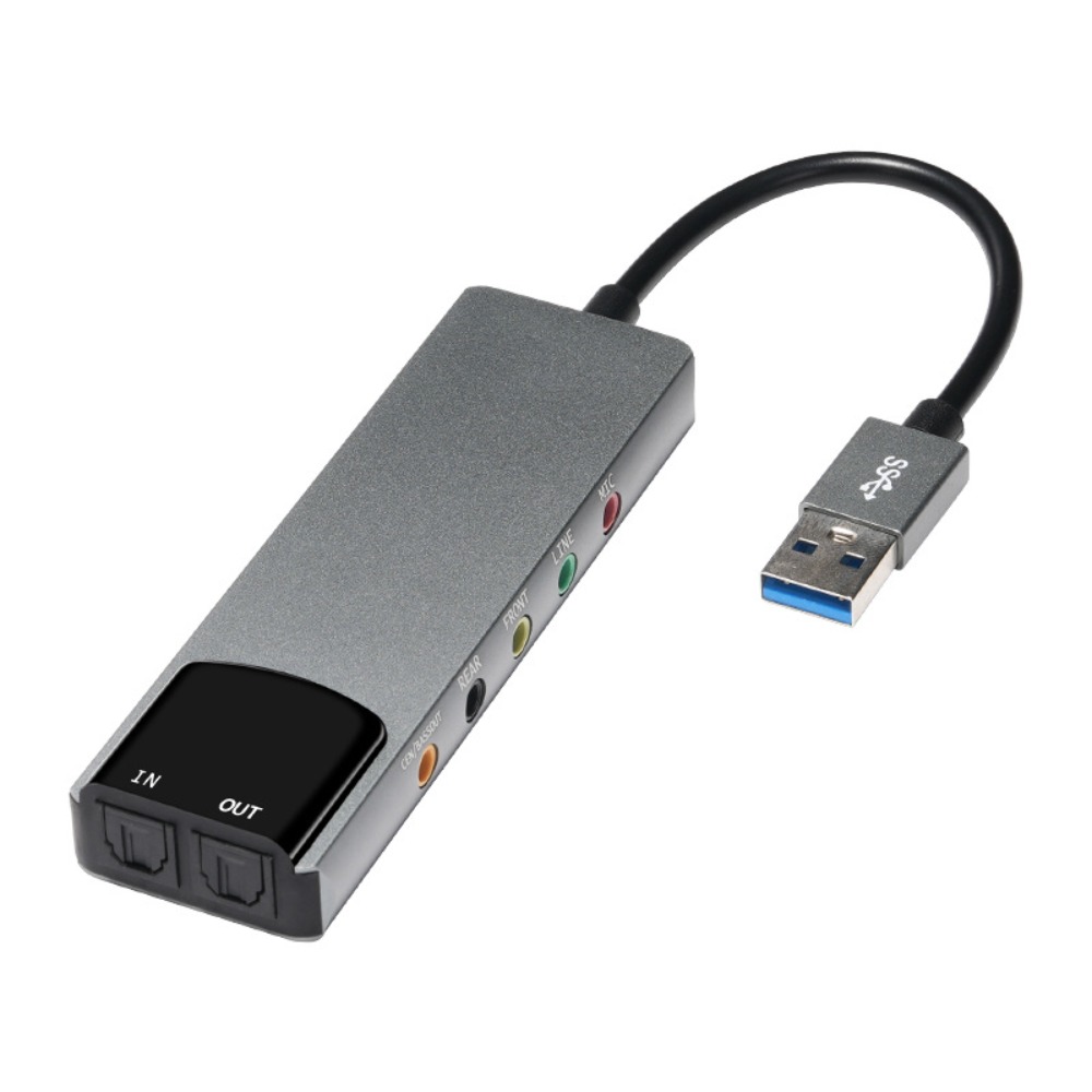 New USB Sound Card 7.1 5.1 Cha - Pc Gaming Games ulasan dan harga