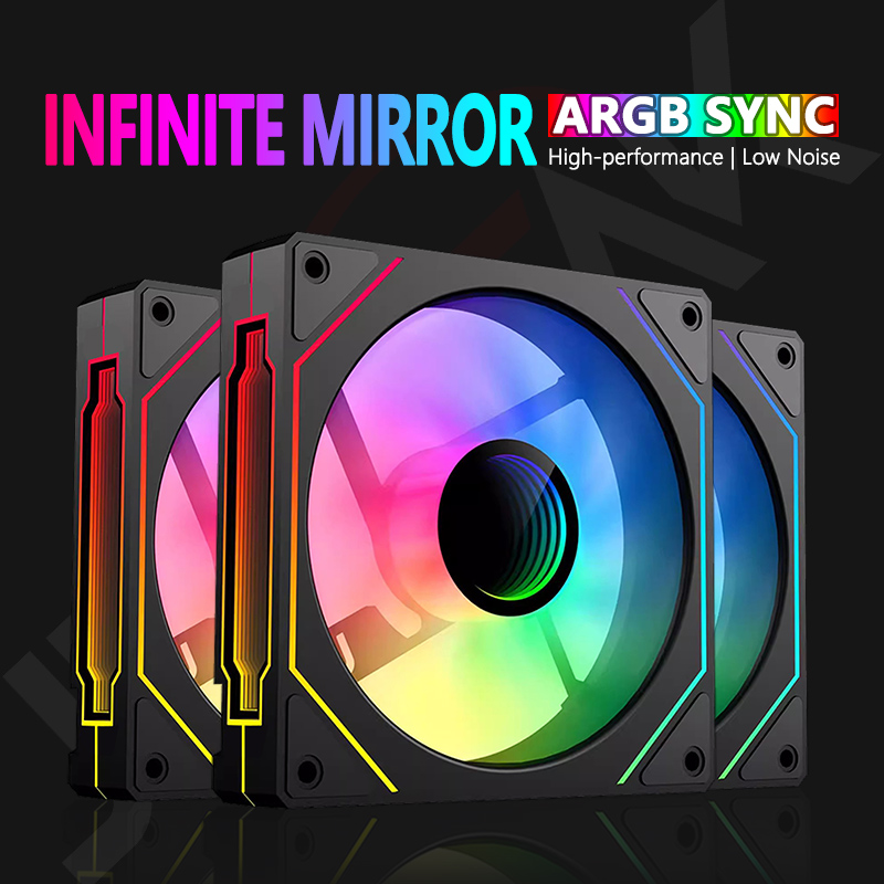 JUMPEAK MS120 120mm Case Fan 5 - Pc Gaming Liquid Cooling ulasan dan harga