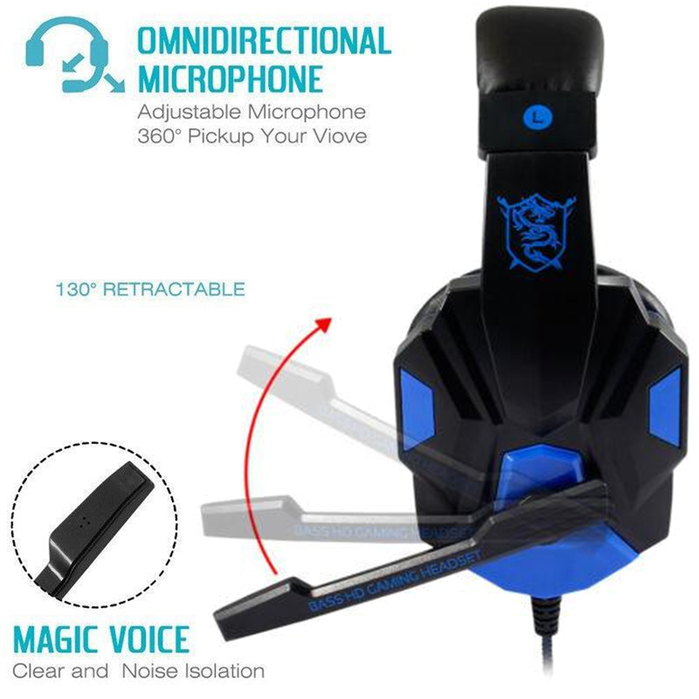 Wired Gaming Headphones for PS - Pc Gaming Vs Ps5 ulasan dan harga