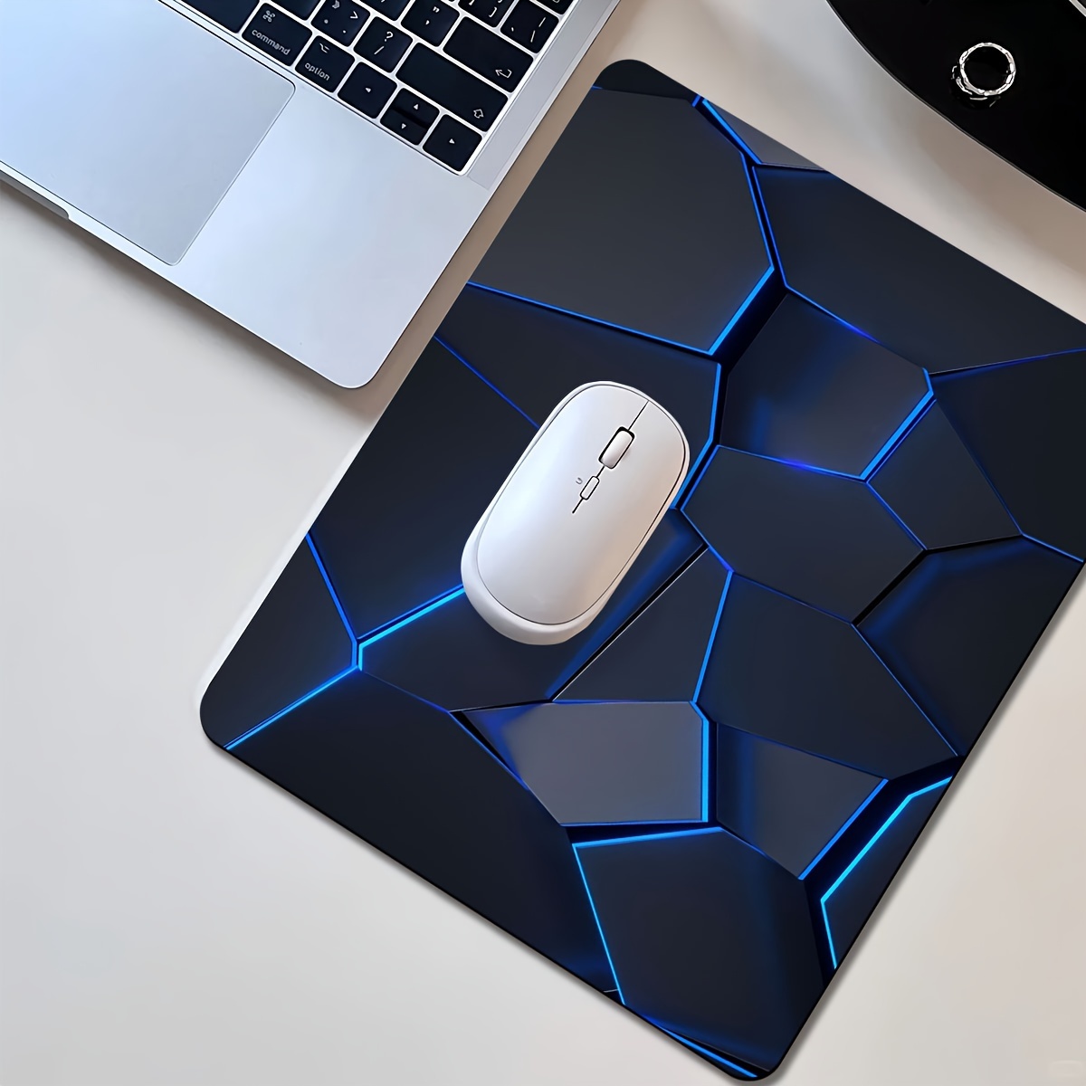 Line Geometry RGB Mouse pad la - Rgb Keyboard Wrist Rest ulasan dan harga