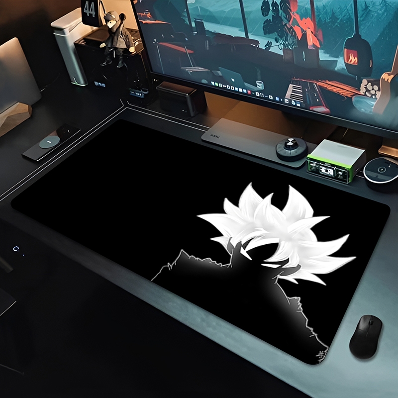 DBZ Black Anime Mouse Pad Drag - Pc Gaming Used ulasan dan harga