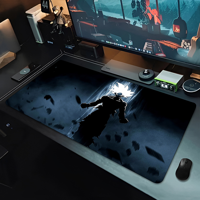 DBZ Black Anime Mouse Pad Drag - Pc Gaming Used ulasan dan harga