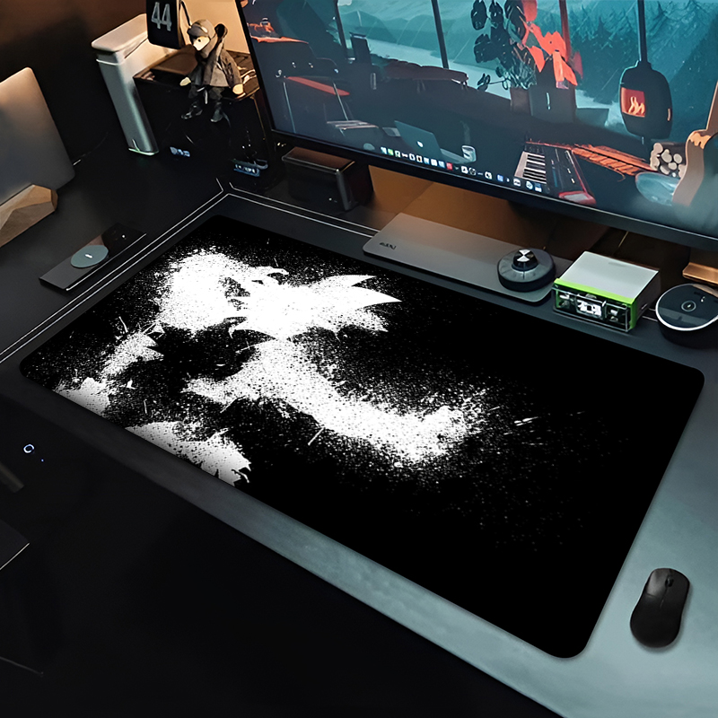 DBZ Black Anime Mouse Pad Drag - Pc Gaming Used ulasan dan harga