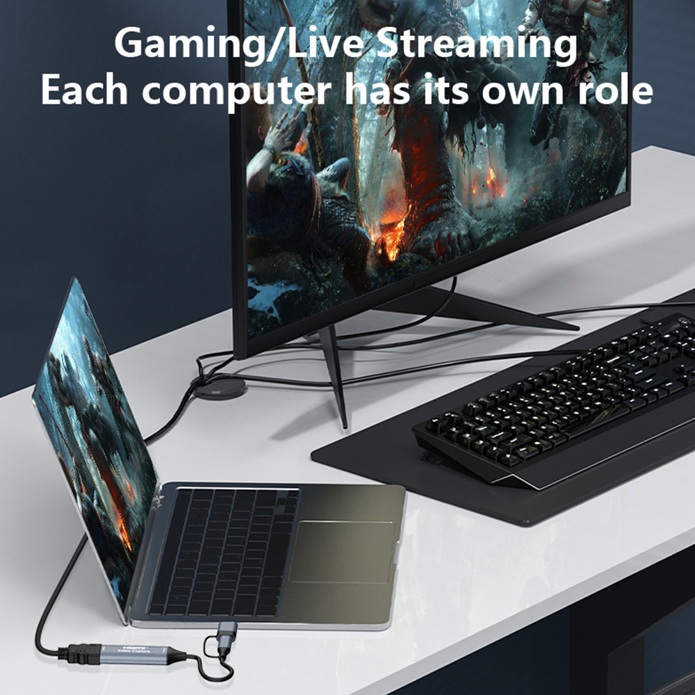 4K 2 in 1 USB 2.0 Video Captur - Pc Gaming Games ulasan dan harga