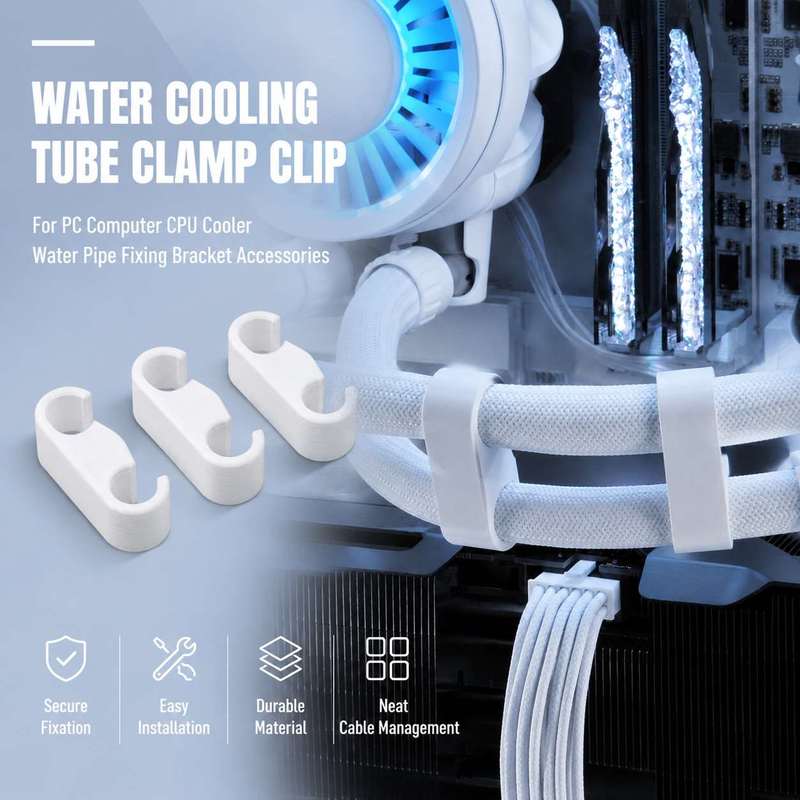 PC Water Cooling Tube Clamp Cl - Pc Gaming Liquid Cooling ulasan dan harga