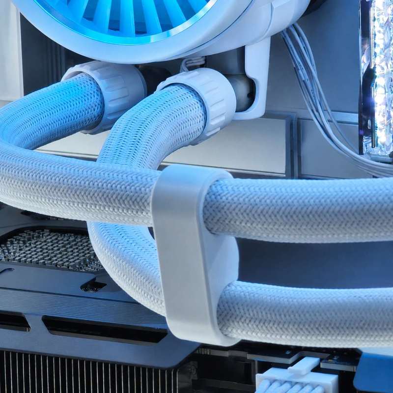 PC Water Cooling Tube Clamp Cl - Pc Gaming Liquid Cooling ulasan dan harga