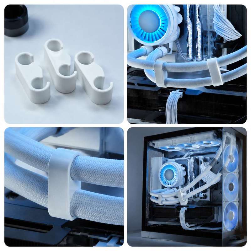 PC Water Cooling Tube Clamp Cl - Pc Gaming Liquid Cooling ulasan dan harga