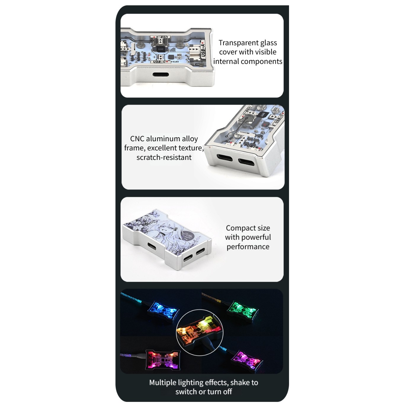 1 Pcs Little Gaming USB HUB 1  - Usb Hub Gaming ulasan dan harga