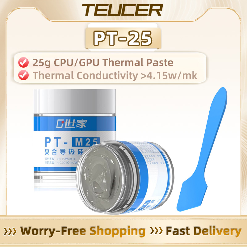 TEUCER PT-M25 Thermal Grease 2 - Laptop Cooling Pad ulasan dan harga
