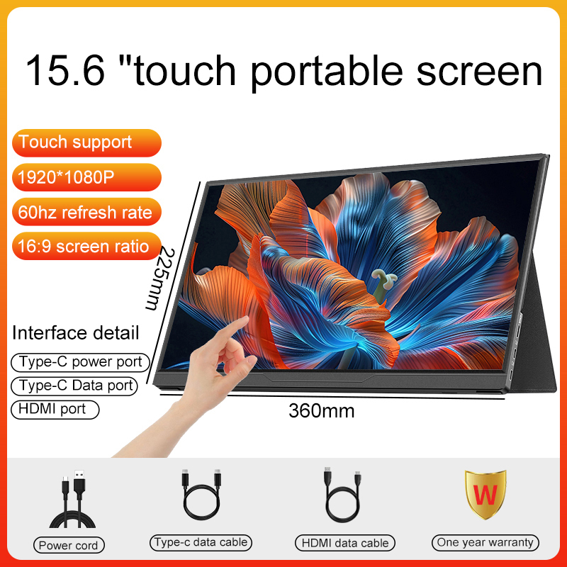 LANLIPU 15.6inch Portable Moni - Pc Gaming Vs Ps5 ulasan dan harga