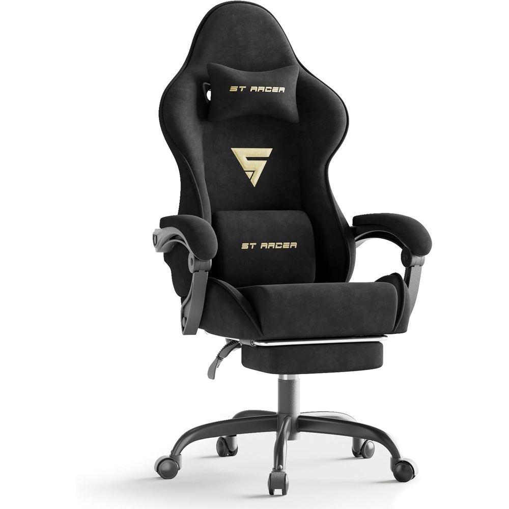 Velvet abric Ergonomic Gaming  - Pc Gaming Chair ulasan dan harga
