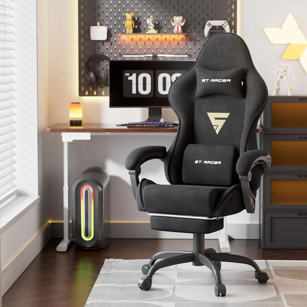Velvet abric Ergonomic Gaming  - Pc Gaming Chair ulasan dan harga