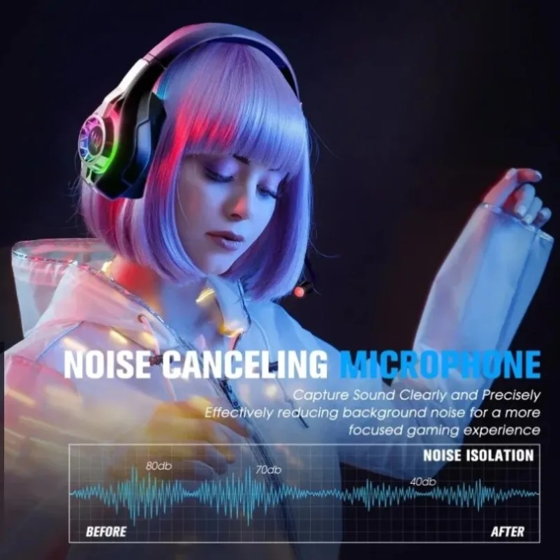 GS400 Ultra 2.4G Wireless Blue - Pc Gaming Vs Ps5 ulasan dan harga