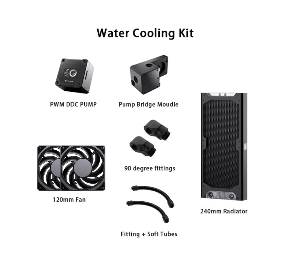 Granzon Water Cooling Kit for  - Pc Gaming Liquid Cooling ulasan dan harga