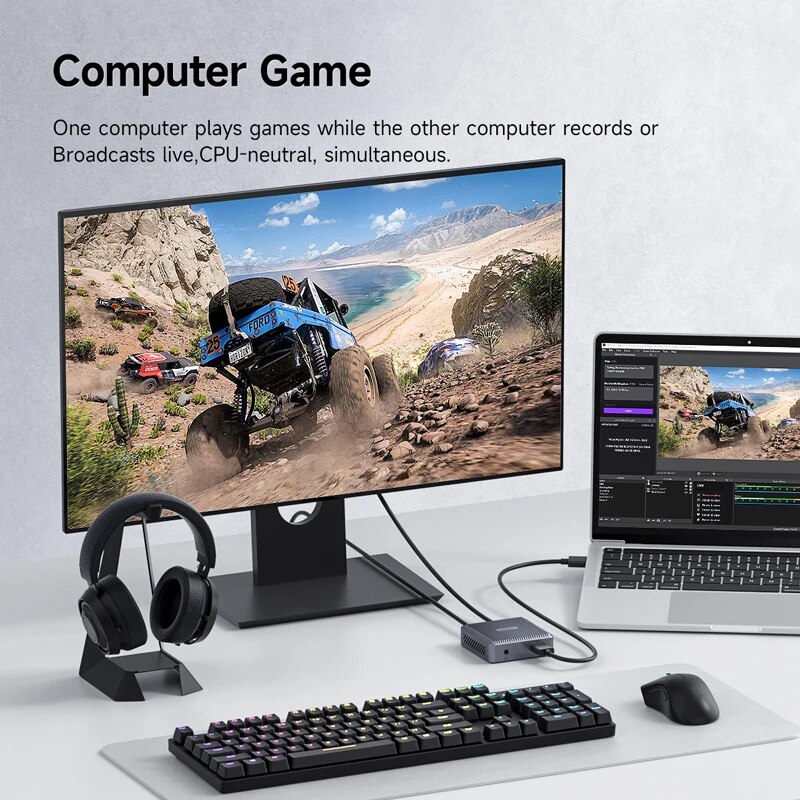 Hagibis 4K HDMI-Compatible Vid - Pc Gaming Games ulasan dan harga