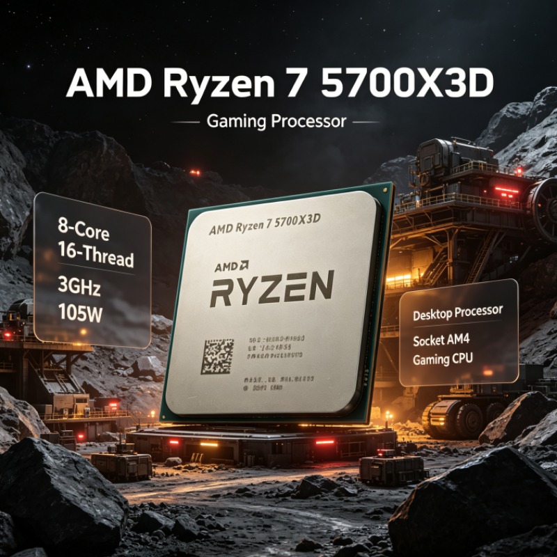 AMD Ryzen 7 5700X3D Desktop CP - Amd Cpu Ryzen 7 ulasan dan harga