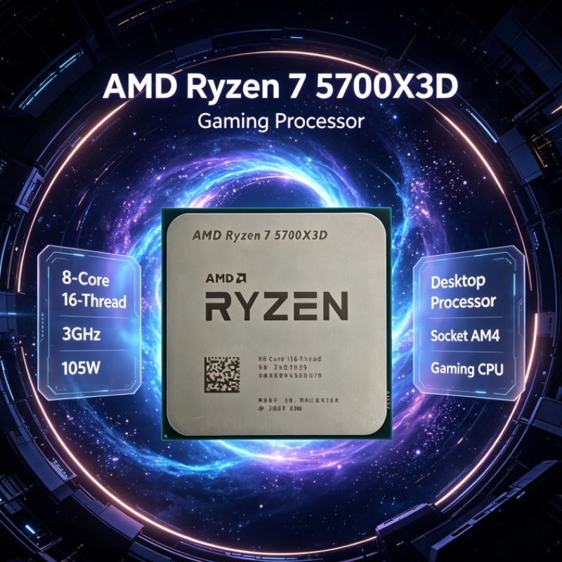 AMD Ryzen 7 5700X3D Desktop CP - Amd Cpu Ryzen 7 ulasan dan harga