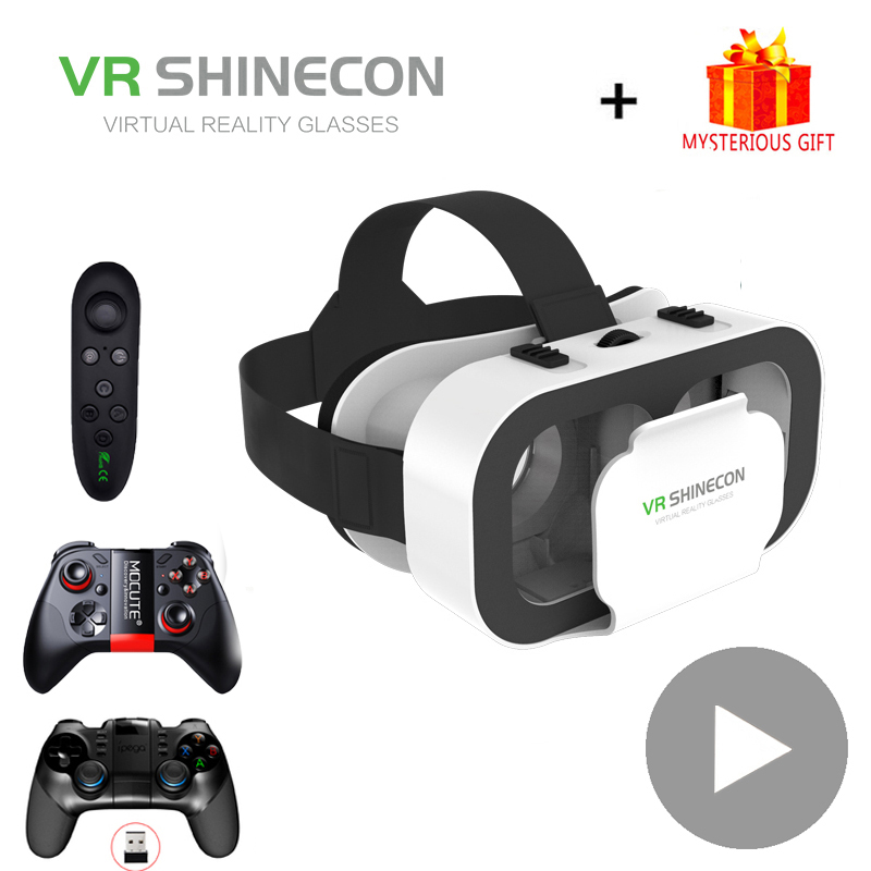 VR Shinecon Helmet 3D Glasses  - Vr Headset Pc ulasan dan harga