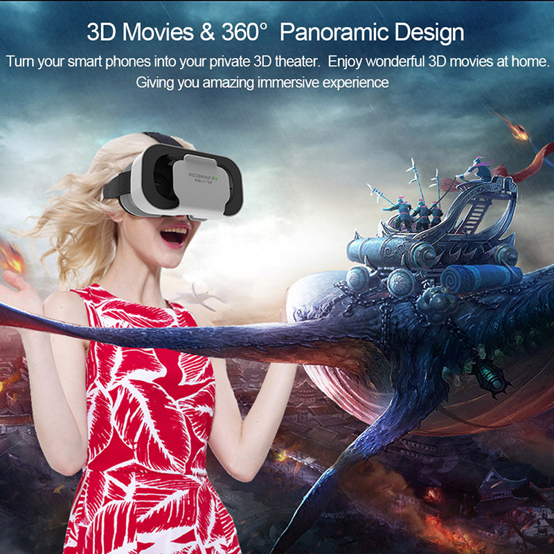 VR Shinecon Helmet 3D Glasses  - Vr Headset Pc ulasan dan harga