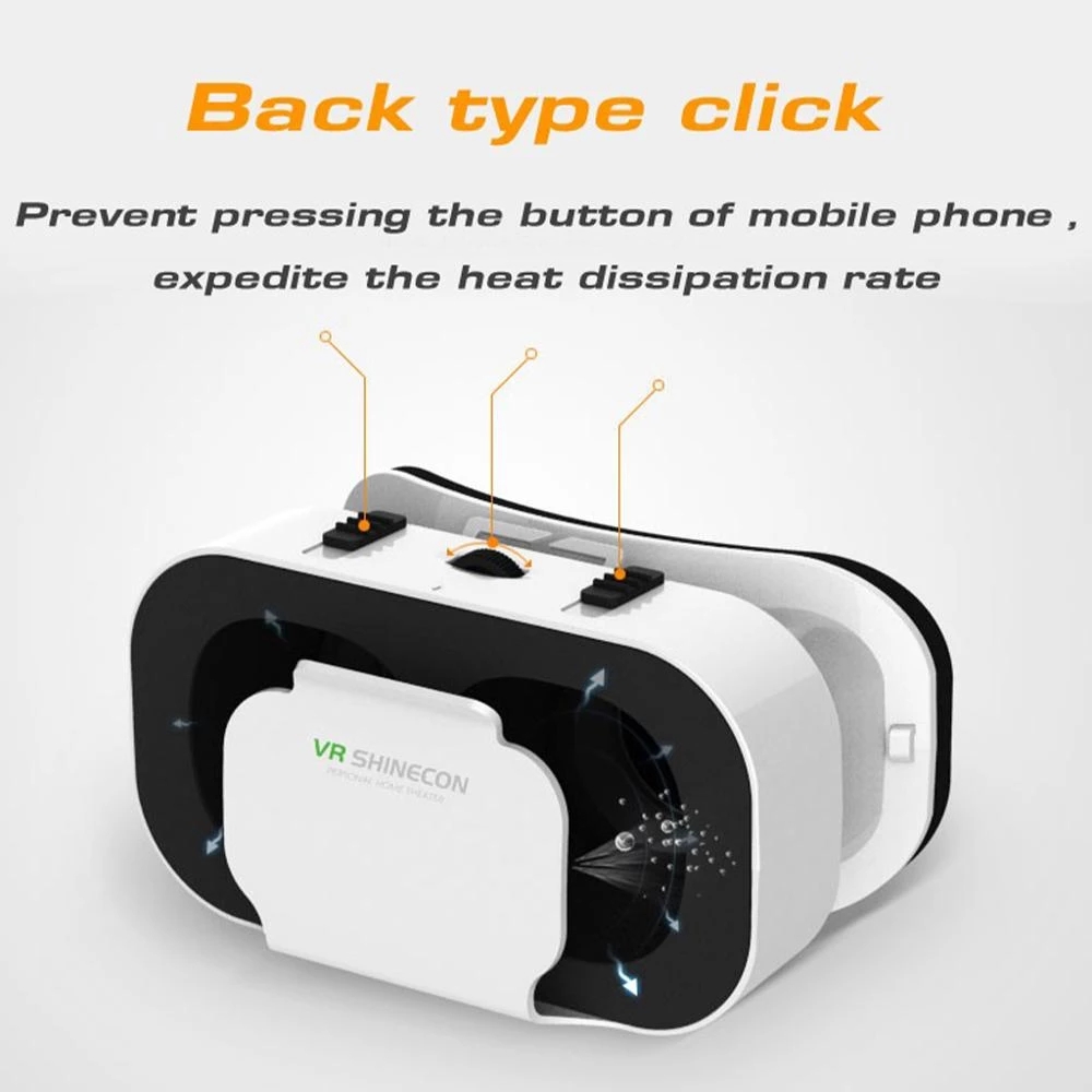 Shinecon 3D VR Glasses Virtual - Vr Headset Pc ulasan dan harga