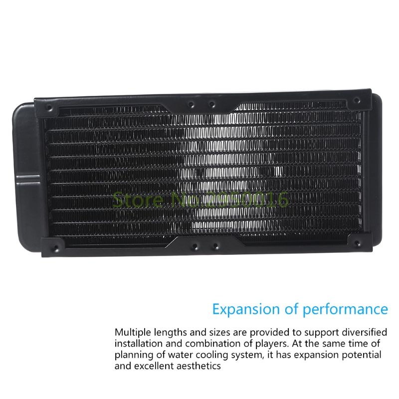 240mm 10/18 Tube Computer Wate - Pc Gaming Liquid Cooling ulasan dan harga
