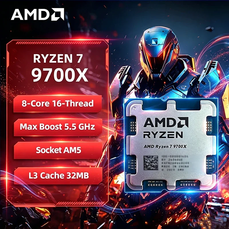 AMD Ryzen 7 9700X AMD R7 9700X - Amd Cpu Ryzen 7 ulasan dan harga