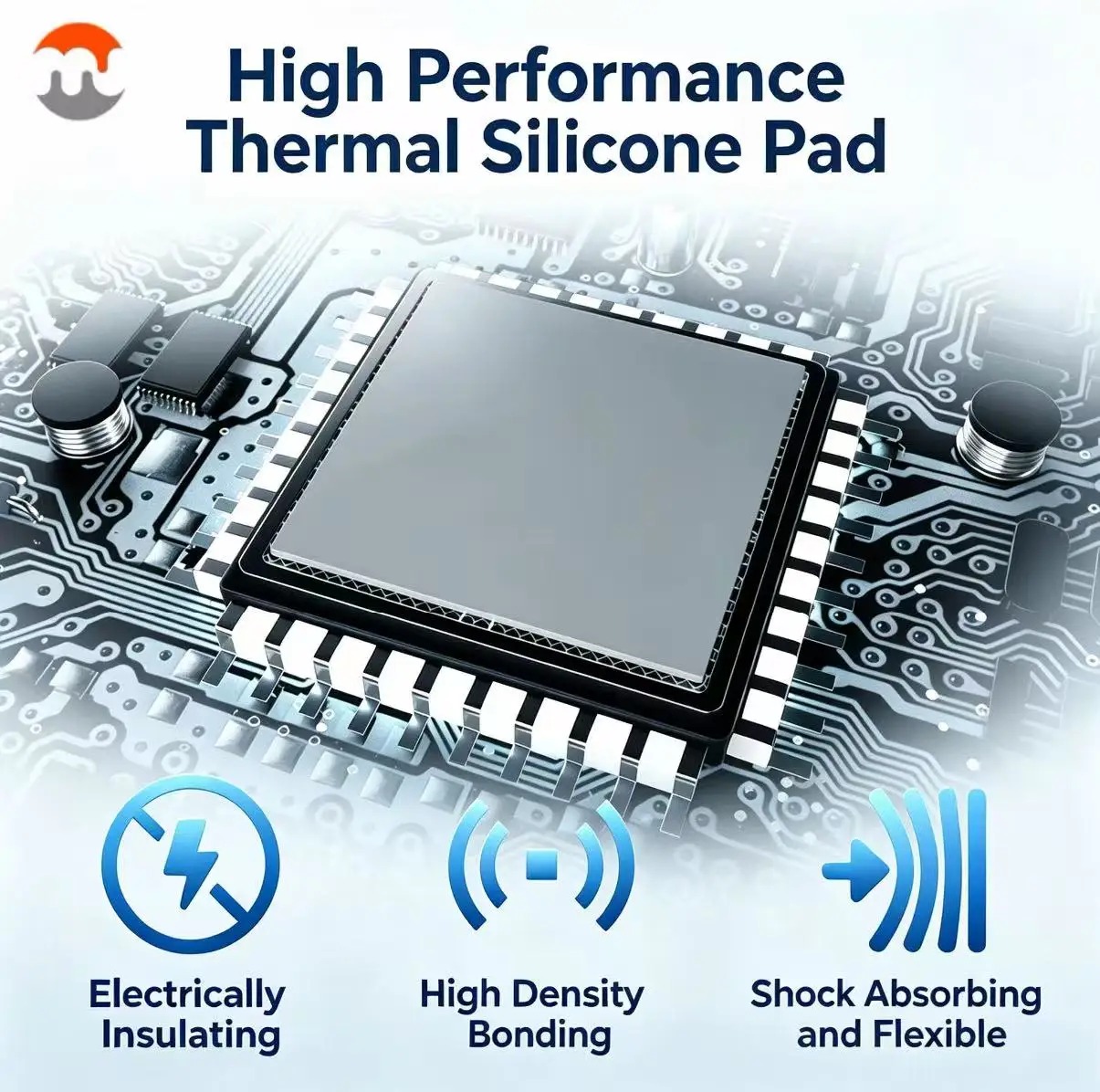 MJ-TECH 6W/mK Thermal Pad Non- - Laptop Cooling Pad ulasan dan harga