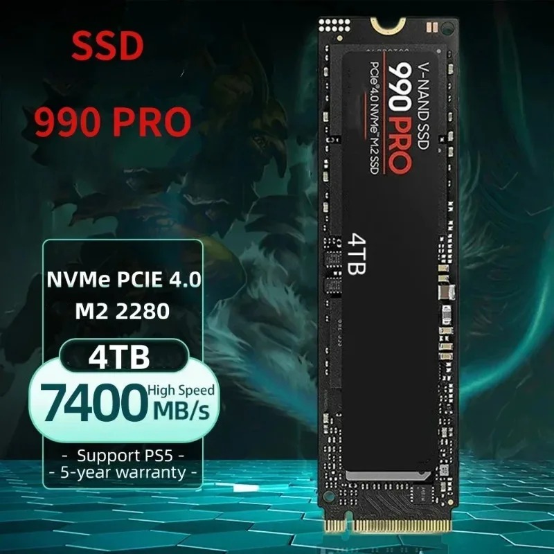 Hot Sale 990 PRO M.2 NVMe SSD  - Pc Gaming Vs Ps5 ulasan dan harga