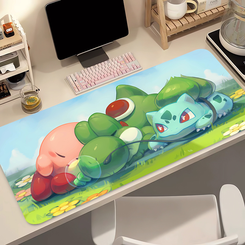 Anime Mouse Pad Pokemon Bulbas - Pc Gaming Handheld ulasan dan harga