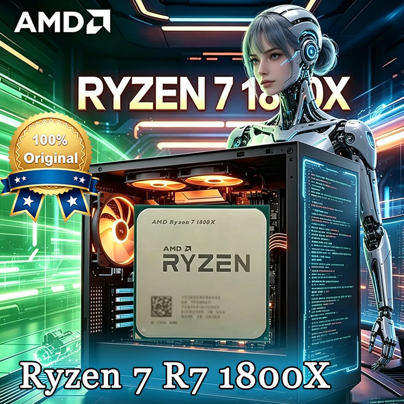 AMD Ryzen 7 1800X CPU R7 1800X - Amd Cpu Ryzen 7 ulasan dan harga