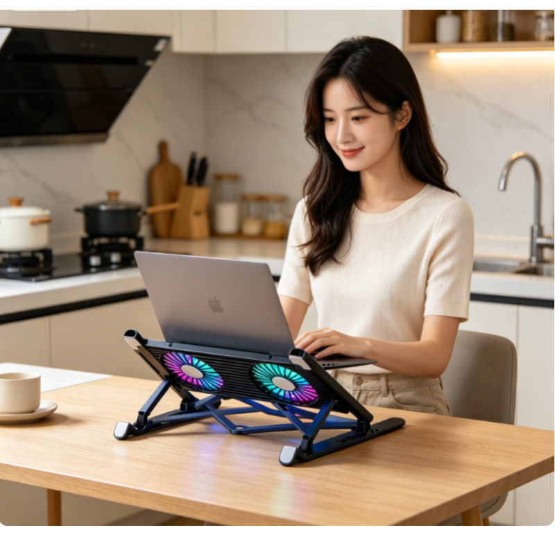 New Laptop Cooler Base Stand F - Laptop Cooling Pad ulasan dan harga