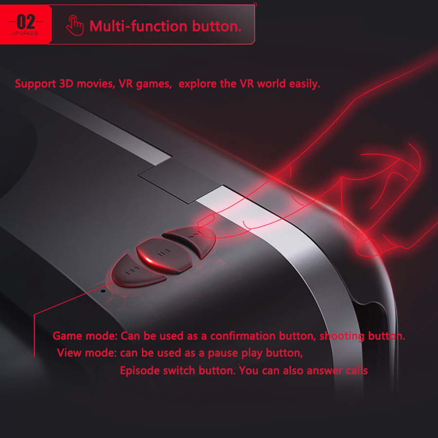 Shinecon Viar 3D Virtual Reali - Vr Headset Pc ulasan dan harga