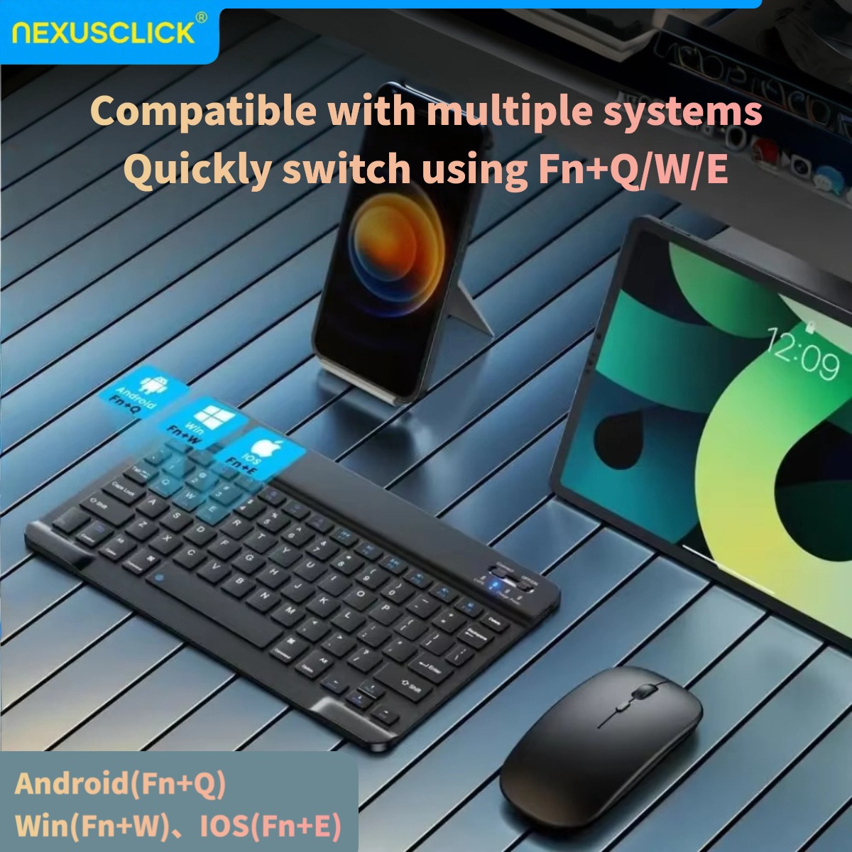 NexusClick Wireless Bluetooth  - Pc Gaming Xiaomi ulasan dan harga