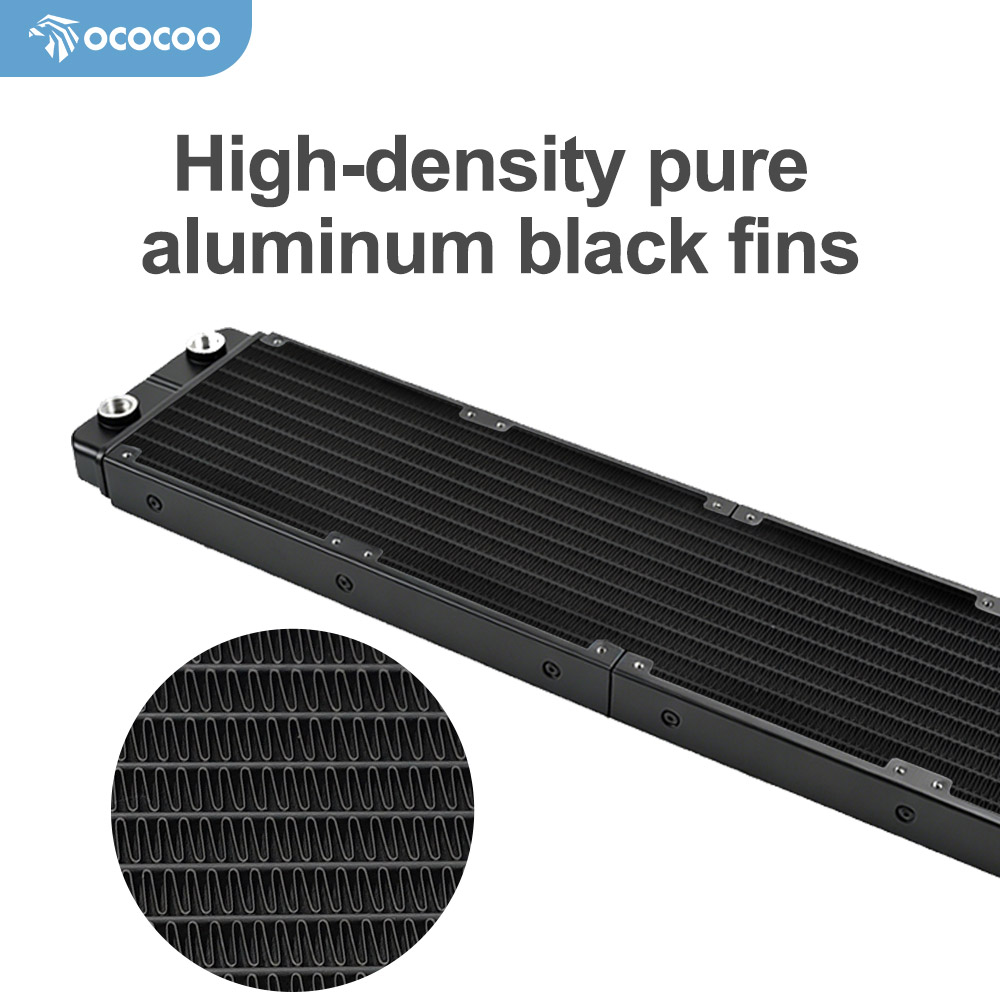 OCOCOO PC Water Cooling Radiat - Pc Gaming Liquid Cooling ulasan dan harga