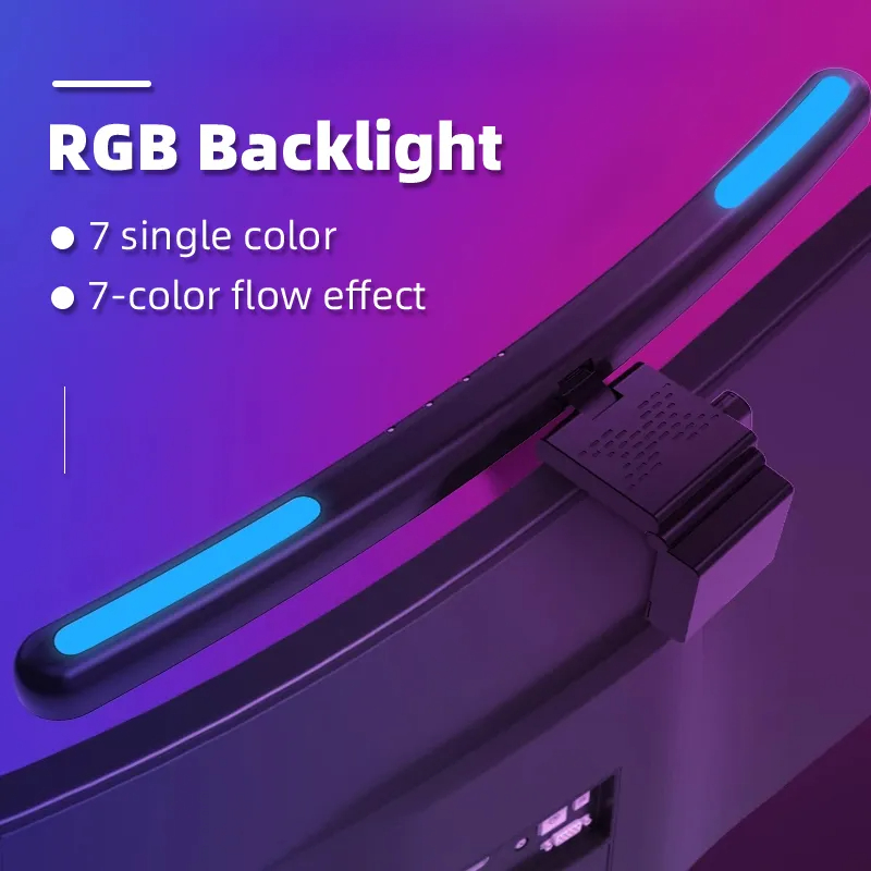 Curved LED Monitor Light Bar U - Pc Gaming Used ulasan dan harga