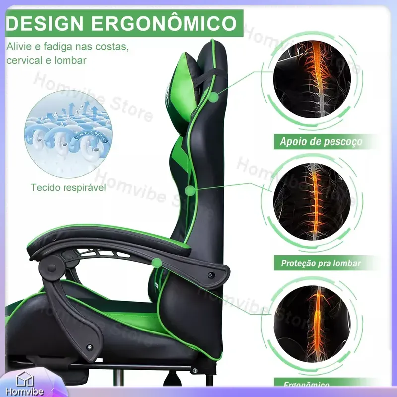 High-Back Ergonomic Gaming Cha - Pc Gaming Chair ulasan dan harga