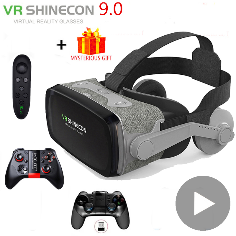 VR Shinecon Casque Viar 3D Gla - Vr Headset Pc ulasan dan harga