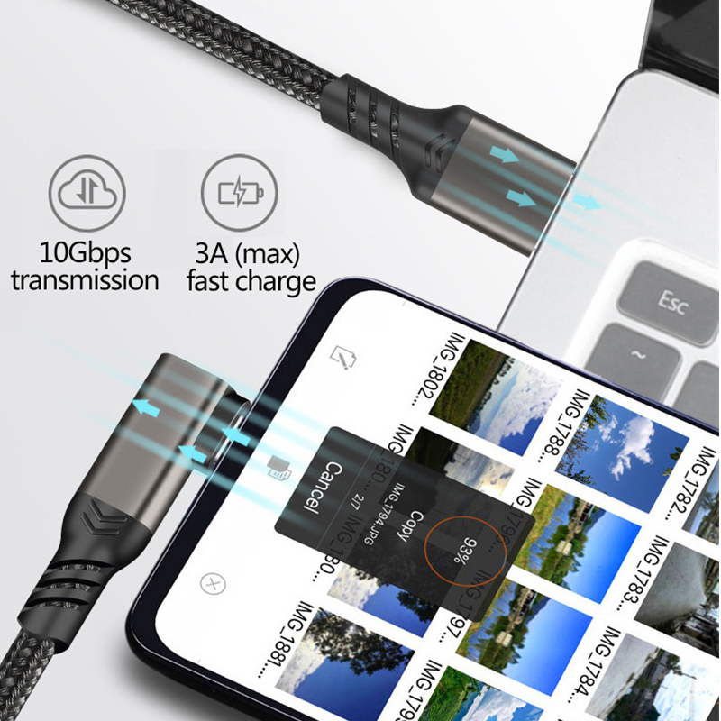 USB 3.2 Gen 2 Elbow 10Gbps Cab - Vr Headset Pc ulasan dan harga