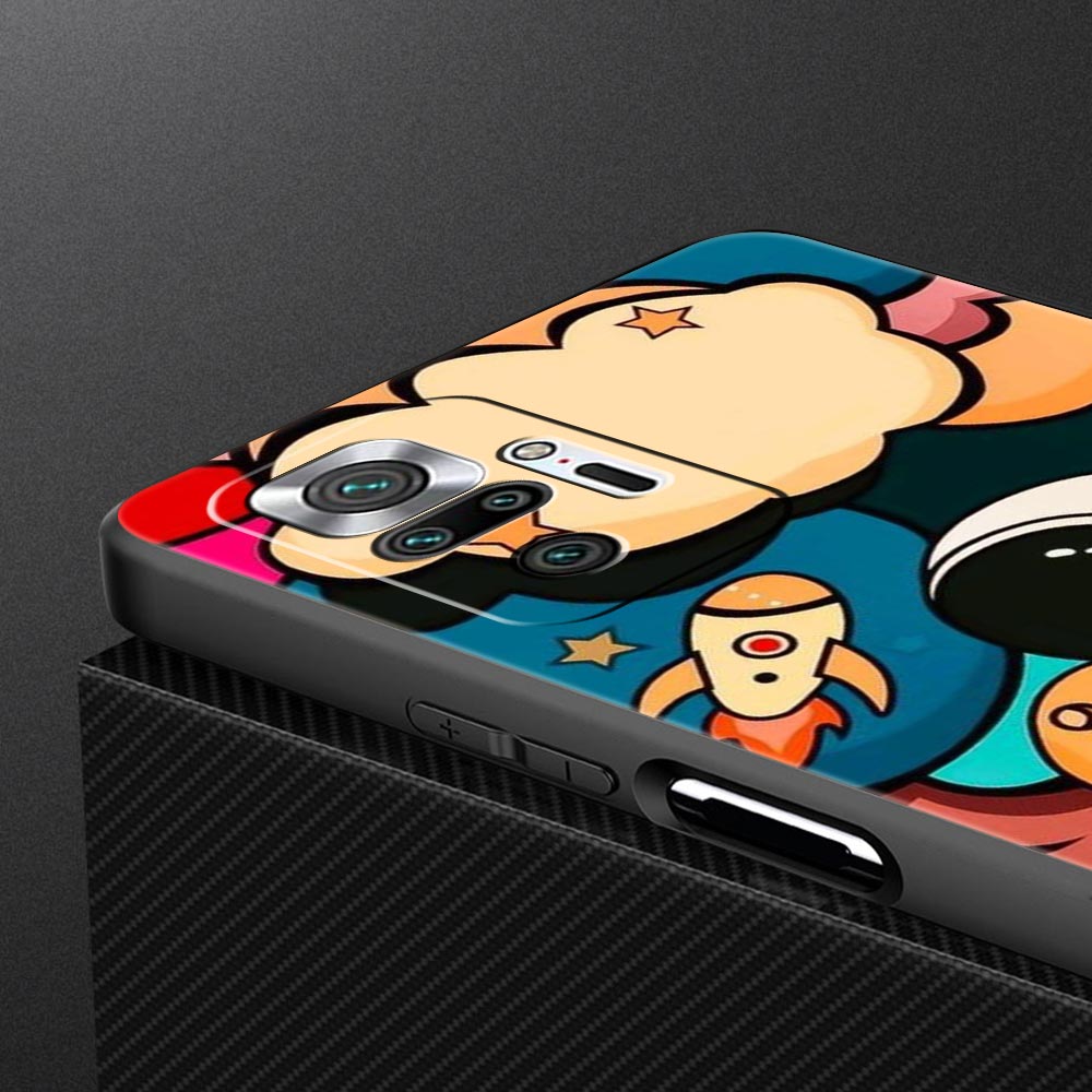 Space Astronaut Cartoon Case F - Pc Gaming Xiaomi ulasan dan harga